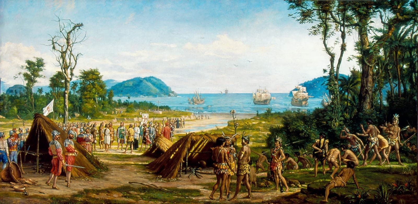 Fundação de São Vicente, Benedito Calixto